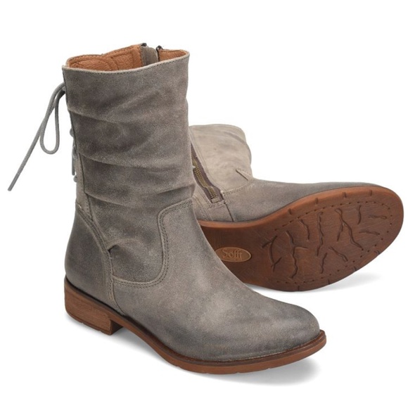 Sofft Sharnell Mid Calf Boots Size 6 New $190 - Picture 9 of 9